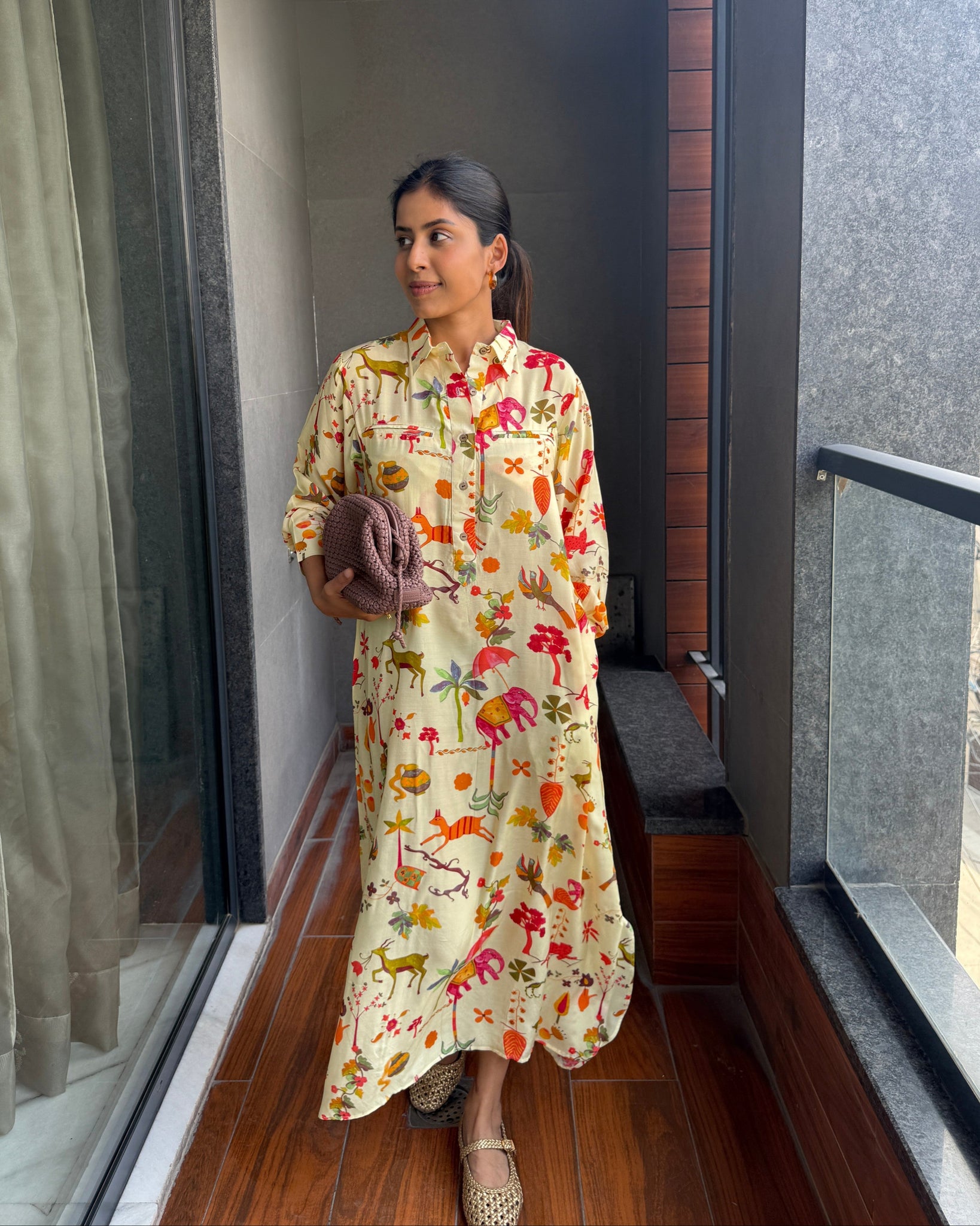 Jaisalmer Kaftan Dress