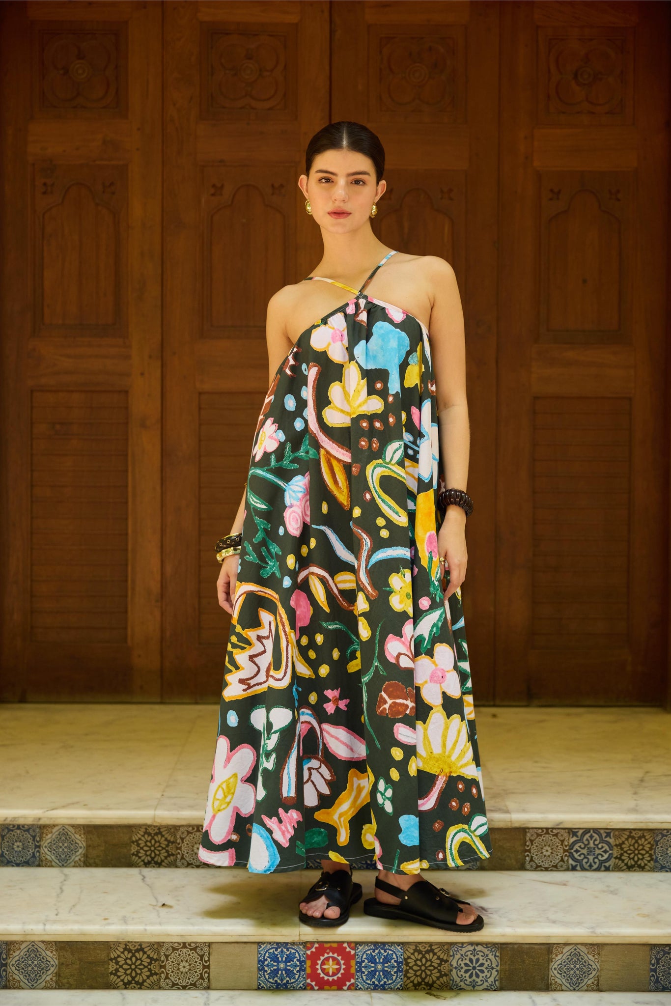Noir Maxi Dress