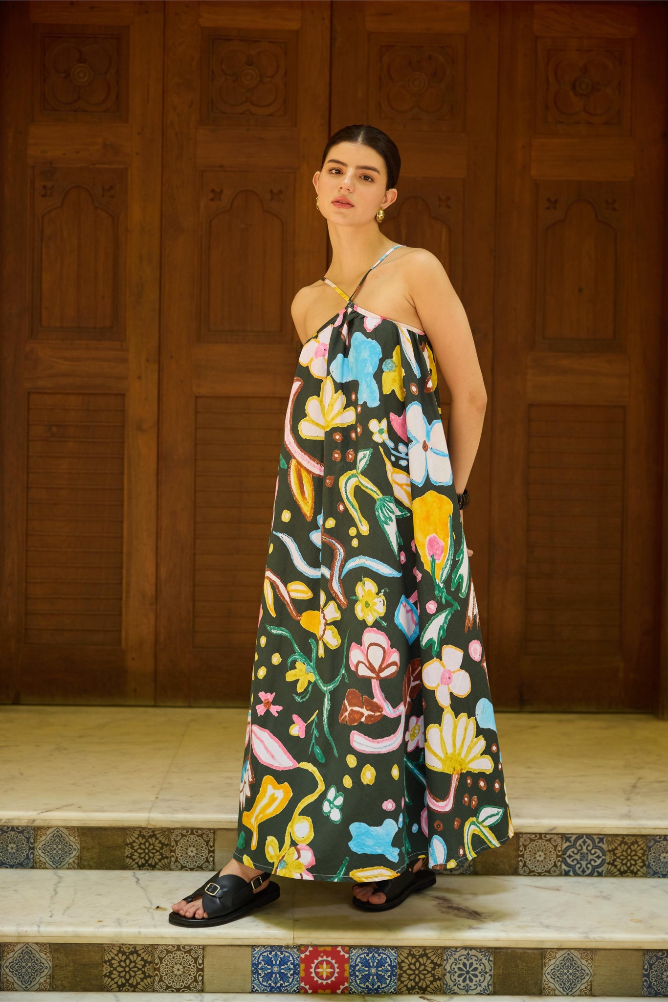 Noir Maxi Dress