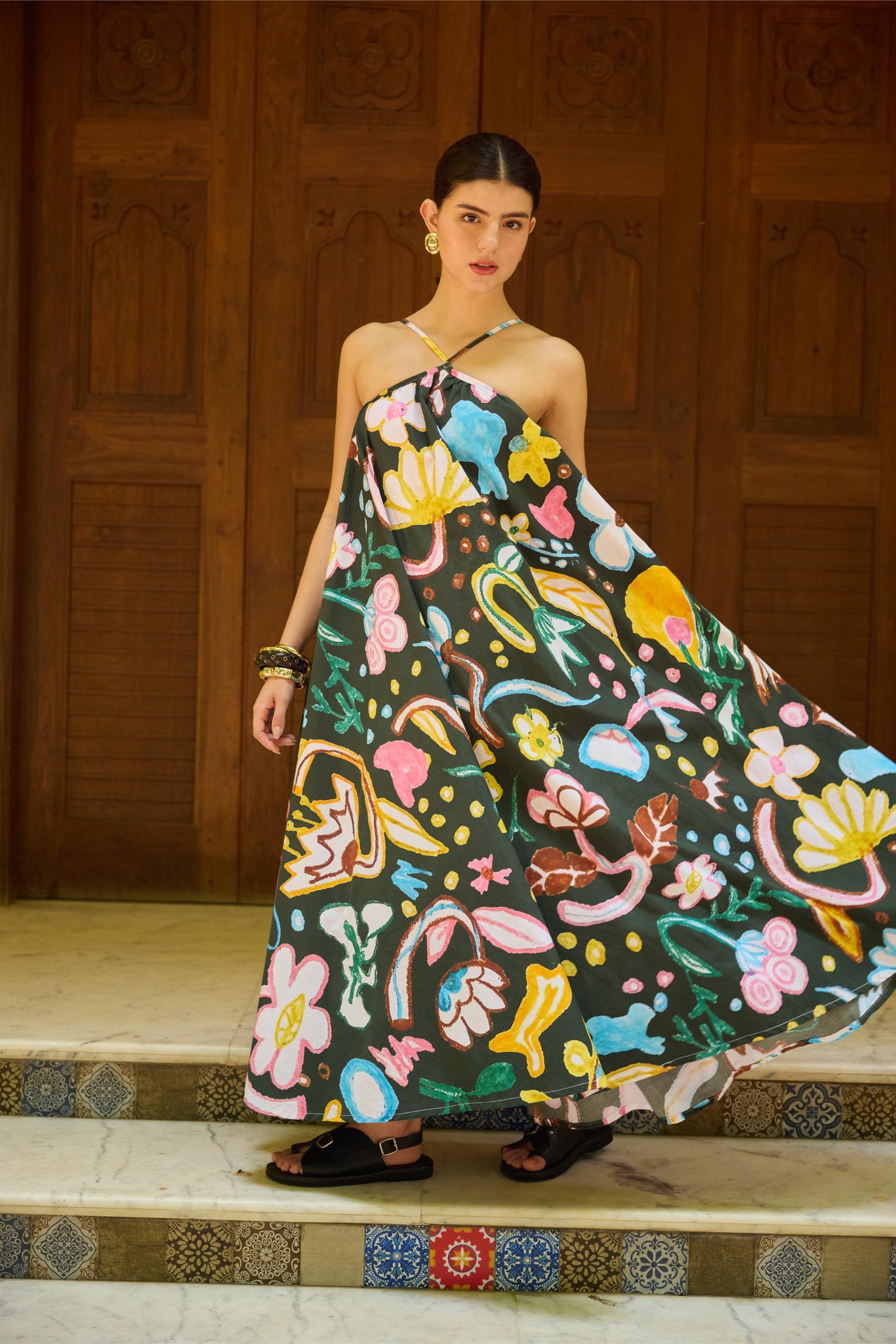 Noir Maxi Dress