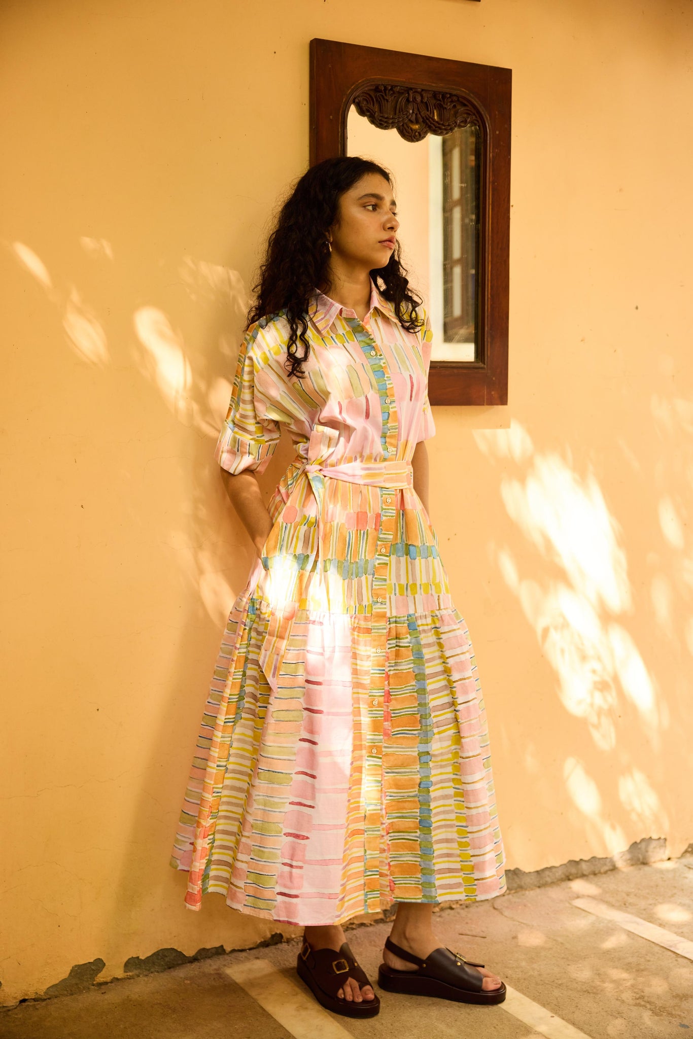 Tessa Maxi Shirt Dress