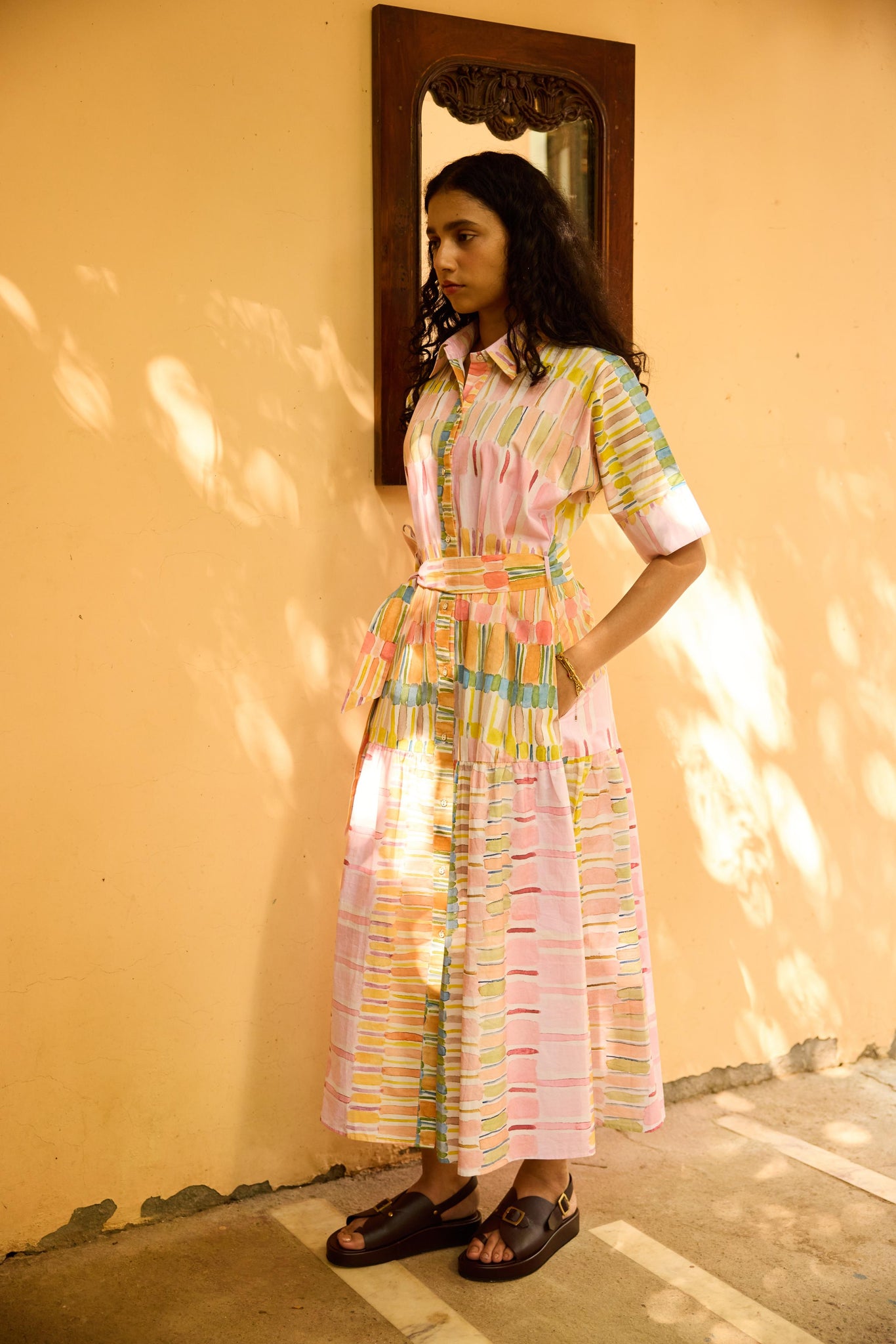 Tessa Maxi Shirt Dress
