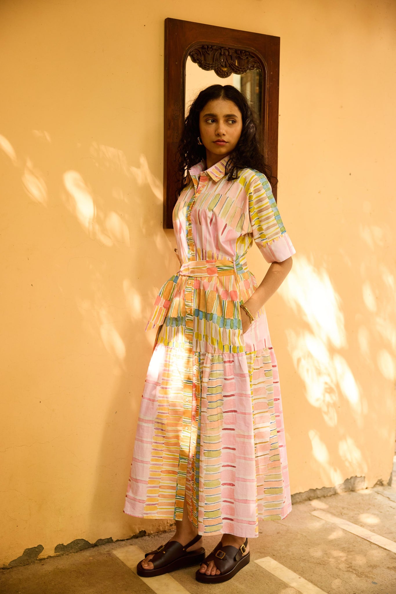 Tessa Maxi Shirt Dress