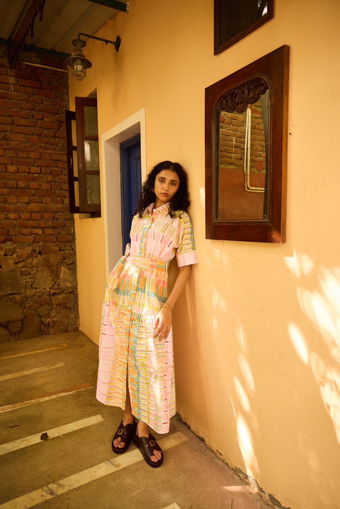 Tessa Maxi Shirt Dress