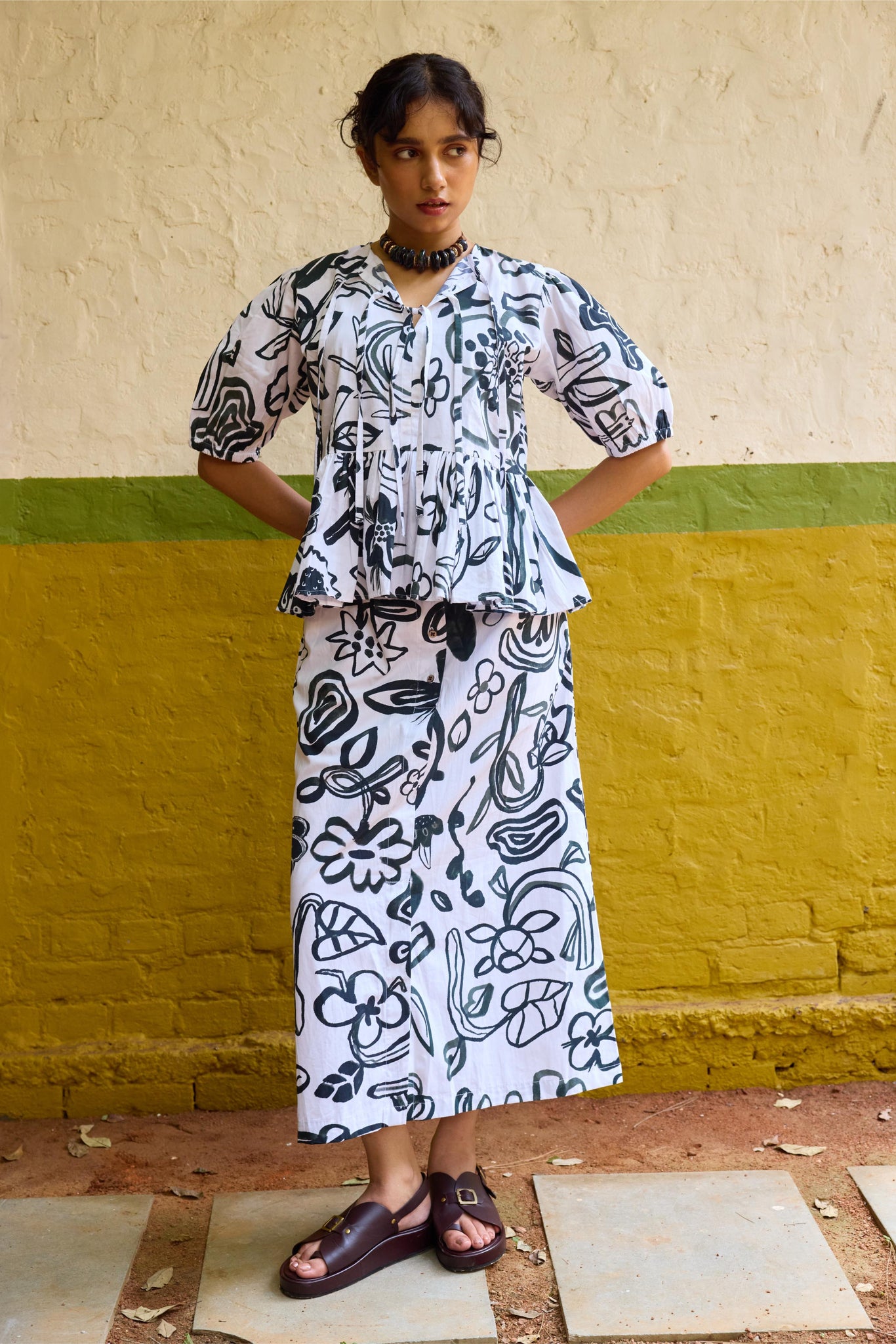 Iris Skirt Set
