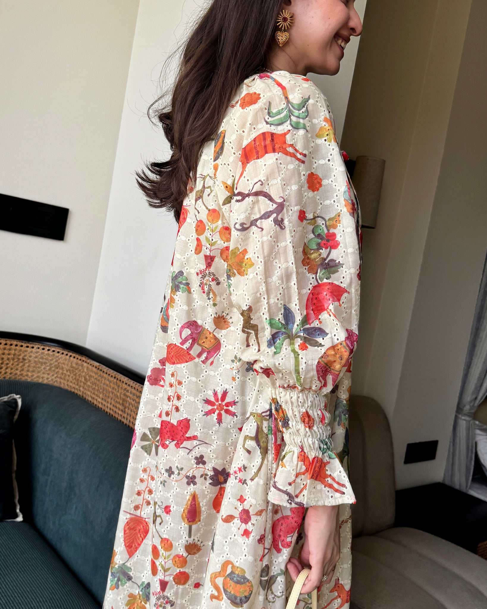 Fiona Maxi Dress in Jaisalmer Print