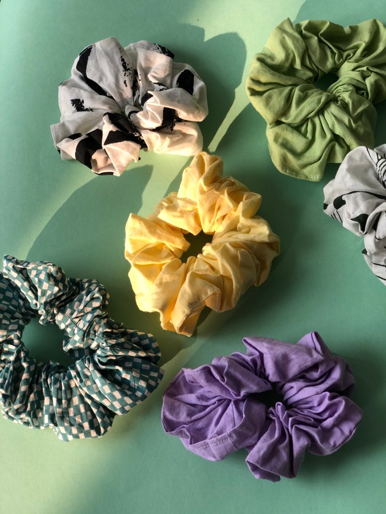 Large Scrunchies (Pack of 4)