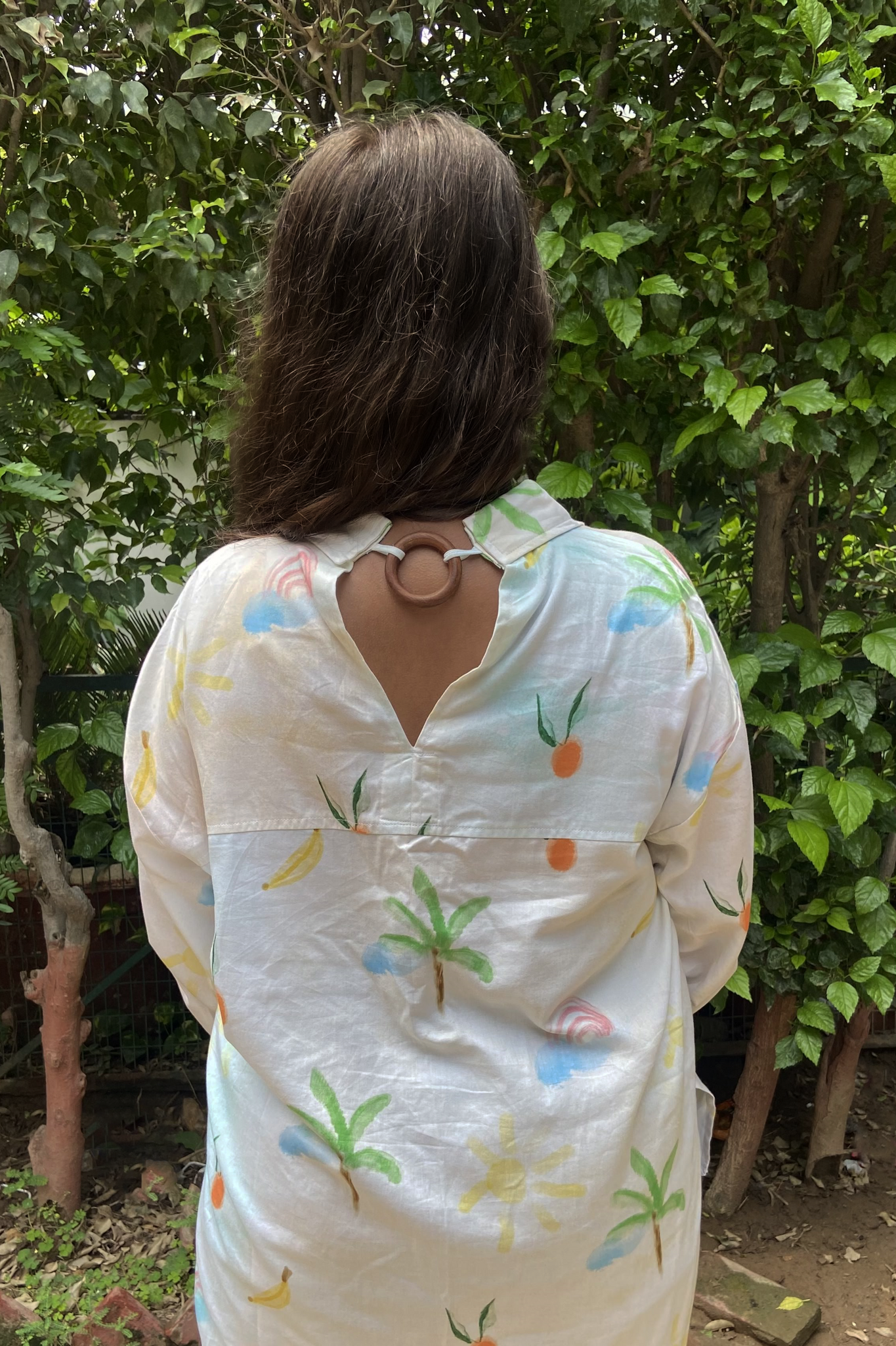 Gilli Shirt in Palm Print